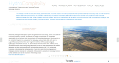 Desktop Screenshot of hydrocomplexity.net